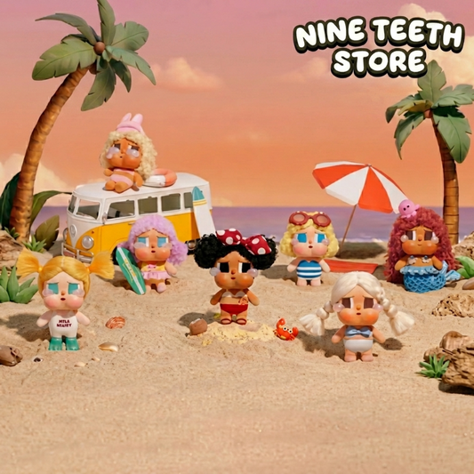 CRYBABY Vacation Mode On Series-Vinyl Plush Pendant Blind Box